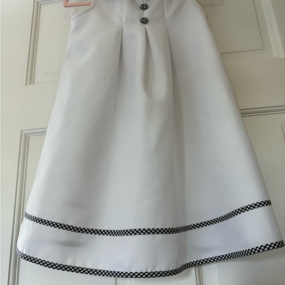Bonnie Jean White Sleeveless A-Line Dress for Weddings - Picture 3 of 10